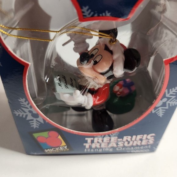 Mickey Unlimited Enesco Tree-rific Treasures Disney Christmas Ornament Lot - Picture 4 of 8